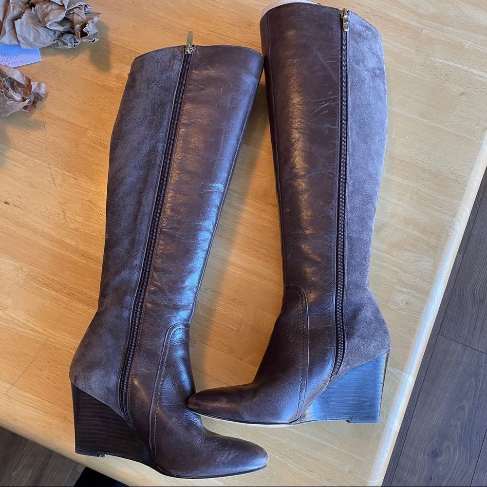 Marc Fisher Brown Tall boots size 7 M - Picture 4 of 9